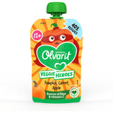 Olvarit Veggie heroes pumpkin, carrot 12m+ Baby food 100g