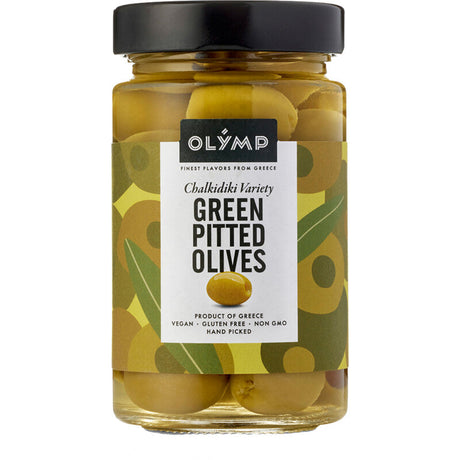 Olymp Green Olives Pitted 320g