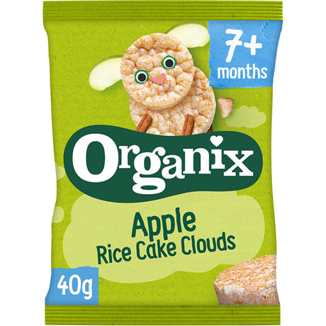Organix Apple rice cake clouds 7m+ Baby food 40g