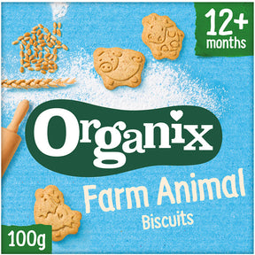 Organix Farm Animal Biscuits 12m+ Baby food 100g