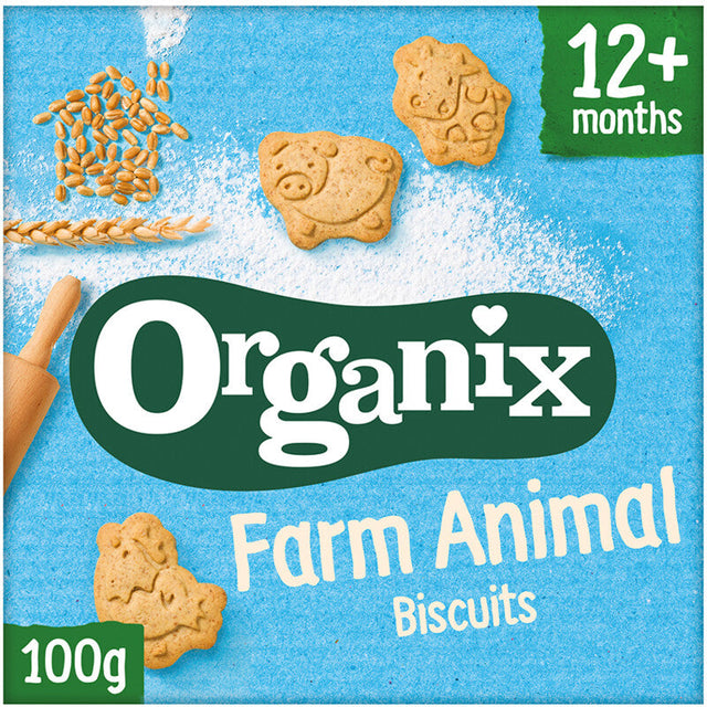 Organix Farm Animal Biscuits 12m+ Baby food 100g