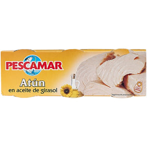 Pescamar Atun Tuna in Sunflower Oil 3 pack 240ml