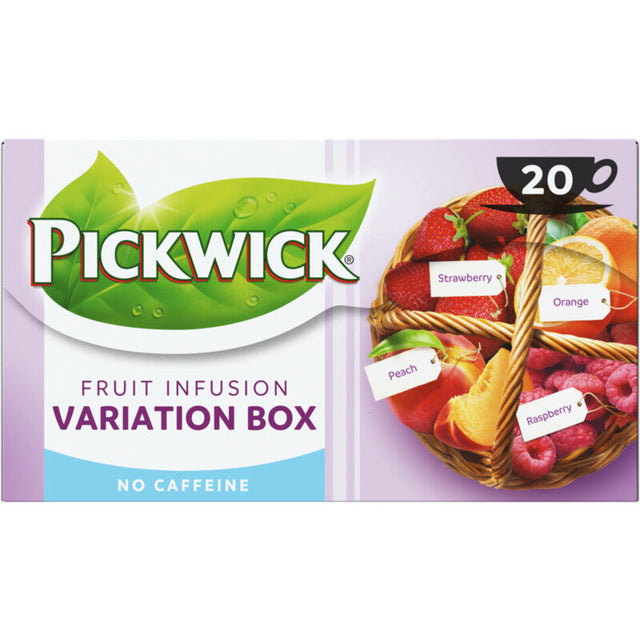 Pickwick Fruit infusion variatiebox Herbal Tea 20-pack 30g