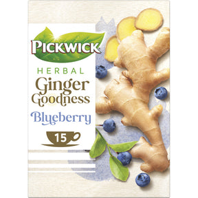Pickwick Ginger goodness blueberry Herbal Tea 15-pack 26g