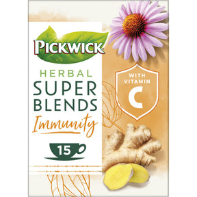 Pickwick Super blends immunity Herbal Tea 15-pack 23g