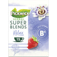 Pickwick Super blends relax Herbal Tea 15-pack 23g