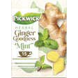 Pickwick Ginger goodness mint Herbal Tea 15-pack 26g