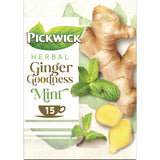 Pickwick Ginger goodness mint Herbal Tea 15-pack 26g