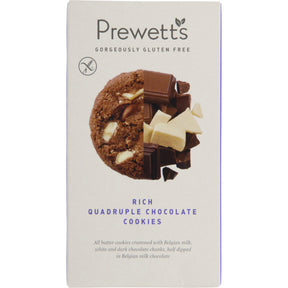 Prewetts Quadruple chocolate cookies Biscuits 150g
