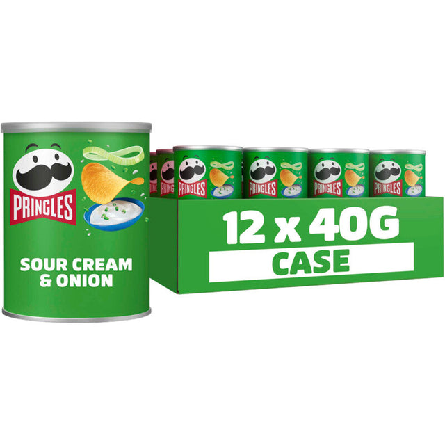 Pringles Sour cream & onion Potato chips 40g