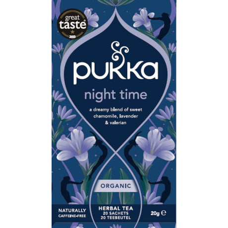Pukka Night time 20-pack Black tea 20g