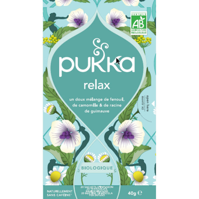 Pukka Relax 20-pack Black tea 20g