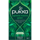 Pukka Supreme matcha green 20-pack 30g