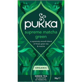 Pukka Supreme matcha green 20-pack 30g