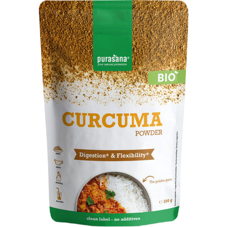 Purasana Kurkuma Powder Herbs and spices 100g