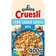 Quaker Cruesli zero sugar added nuts 400g