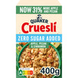 Quaker Zero sugar added apple, pecan & cinnamon Breakfast cereal 400g