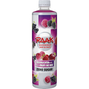 Raak Vruchtensiroop Forest Fruits zero sugar 750g