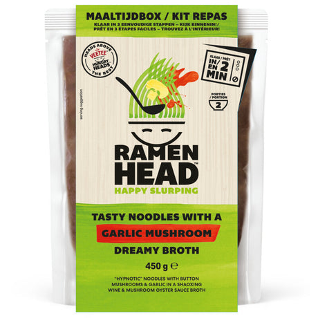Ramenhead Garlic mushroom Ramen noodles 450g