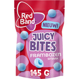 Red Band Juicy bites frambozensmaak 145g
