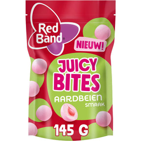 Red Band Juicy bites Strawberry Flavour 145g