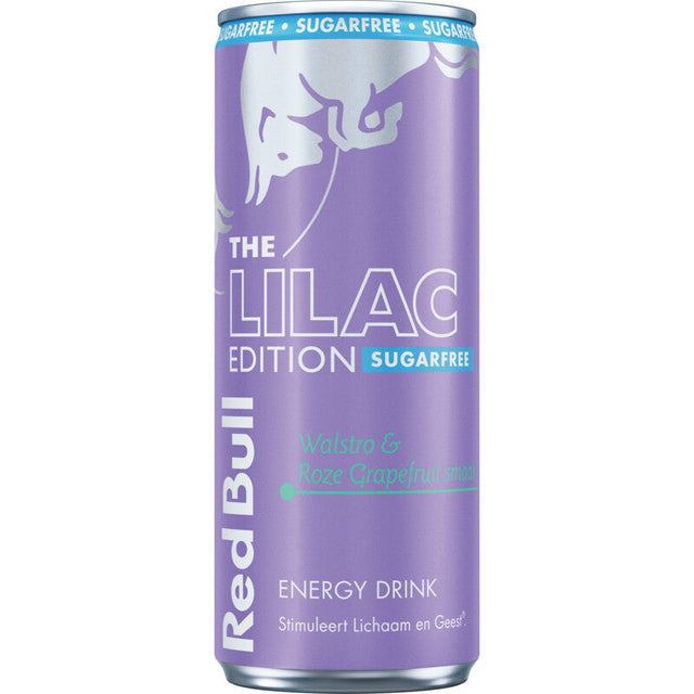 Red Bull Lilac edition sugarfree Energy drink 250ml
