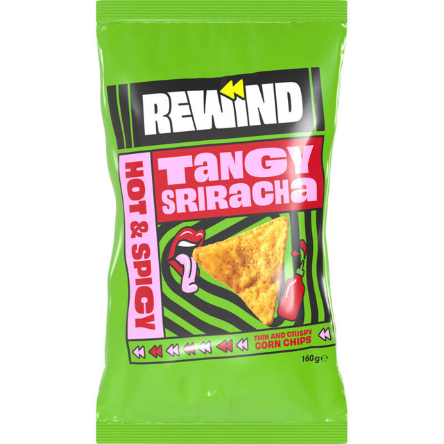 Rewind Tangy sriracha hot & spicy 160g