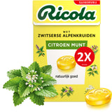 Ricola Lemon Mint Sugar-Free 2-pack Chewing gum 100g
