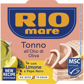 Rio Mare Tuna limone e pepe nero 120g
