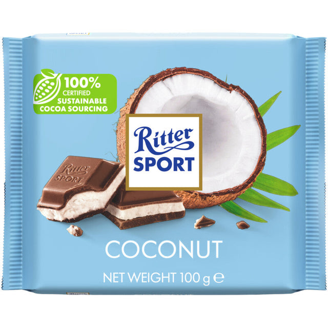 Ritter Sport Coconut Chocolates 100g