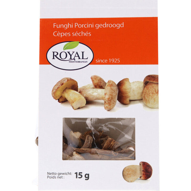Royal Funghi Dried Porcini Mushrooms 15g