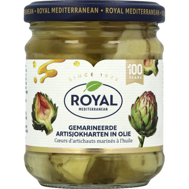 Royal Marinated Artichoke Hearts in Oil 190ml