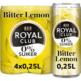 Royal Club Bitter lemon 0% Sugar Drink mixer 4 × 250ml