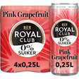 Royal Club Pink grapefruit 0% Sugar Drink mixer 4 × 250ml