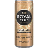Royal Club Mocktails ginger mule flavour 0% alcohol 250ml