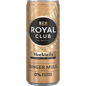 Royal Club Mocktails ginger mule flavour 0% alcohol 250ml