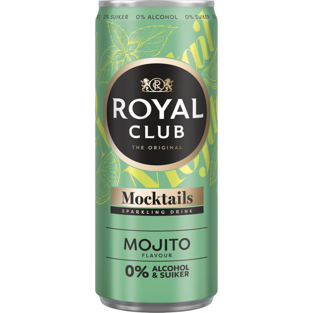 Royal Club Mocktails mojito flavour 0% alcohol 250ml