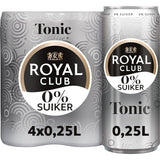 Royal Club Tonic 0% Sugar Drink mixer 4 × 250ml