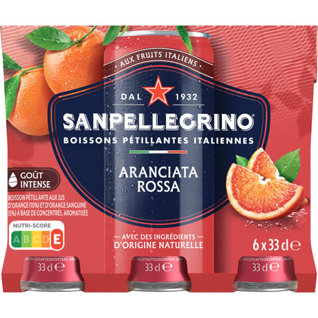 S. Pellegrino Aranciata rossa Soft drink 6 × 330ml