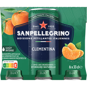 S. Pellegrino Clementina Soft drink 6 × 330ml