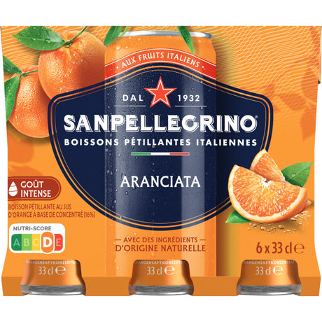 S. Pellegrino Aranciata Soft drink 6 × 330ml