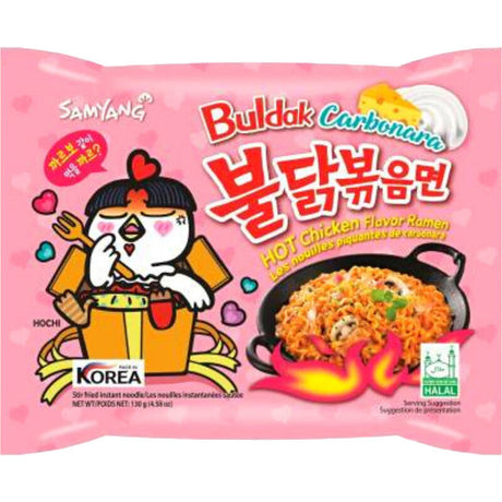 Samyang Buldak hot chicken ramen carbonara Instant noodles 130g