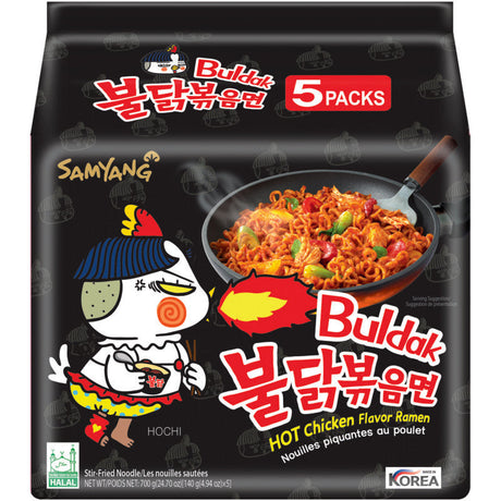 Samyang Buldak hot chicken ramen 5-pack Instant noodles 700g