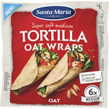 Santa Maria Tortilla oat wraps 6x medium 240g