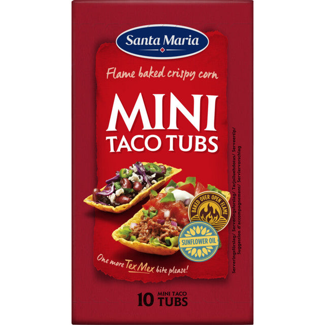 Santa Maria Mini taco tubs 86g