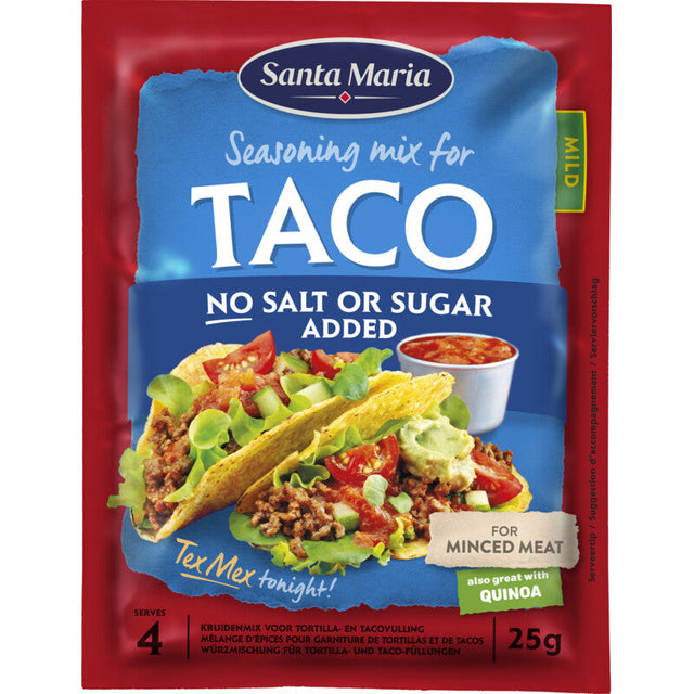 Santa Maria Seasoning Mix taco no salt or sugar 25g