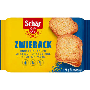 Schär Zwieback beschuit Gluten-Free Dutch rusks 175g