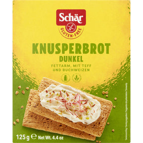 Schär Knusperbrot dunkel Gluten-Free 125g