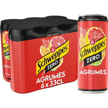 Schweppes Agrumes zero Drink mixer 6 × 330ml