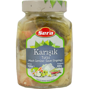 Sera Karisik Tursu (Mixed Vegetable in Sour) 700g